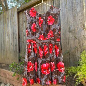 Boden Versatile Floral Dress – Dress It Up or Down! SZ 12R US